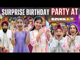 Surprise Birthday Party At @bzurkk_gaming  | RS 1313 VLOGS | Ramneek Singh 1313