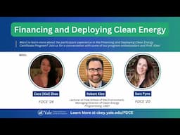 Let’s talk FDCE: A conversation with our program Ambassadors and Professor Rob Klee
