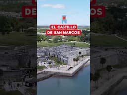 El fuerte más antiguo de EE.UU. está hecho con piedras de conchas🐚Castillo de San Marco en Florida