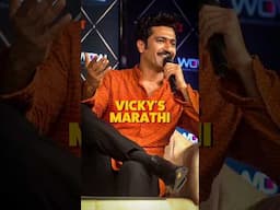 Vicky Kaushal Learned Marathi Accent for Chhava! 😲🔥 | #VickyKaushal #Chhaava 🚩 #shorts