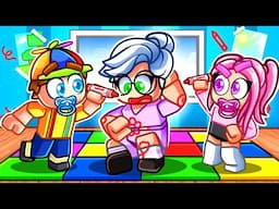 Pranking The DAYCARE Babysitter In Roblox!