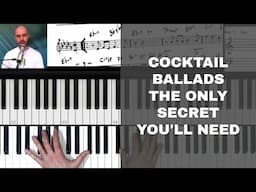 Cocktail Jazz Piano Ballads: The Only Secret You Need