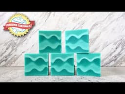 水量實驗 - ghost swirl soaps making for soapchallengeMay2025 - 手工皂