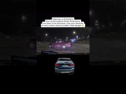 American Highway vs German Autobahn Danger: Using hazard lights on the roads in Germany