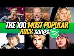 The 100 MOST STREAMED ROCK songs on Spotify