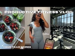 Your *YEAR* series ep.9 | spend the day with me, morning skincare, workouts, healthy meal prep