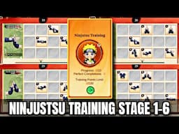 NARUTO NINJUSTSU TRAINING STAGE 1-6 | MOBILE LEGENDS