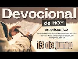 Devocional de Hoy | 13 de junio del 2025 | Adan Vicente
