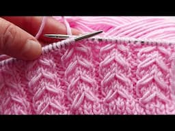 Easy And 👌Beautiful knitting pattern