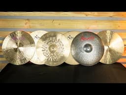 Amedia 21" Ride Cymbal Selection // Full Review & Demo...