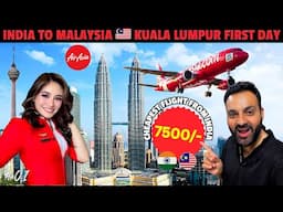 Kuala Lumpur Malaysia 🇲🇾 Vlog | India to Malaysia cheapest flight | Petronas twin towers #travelvlog