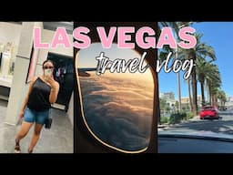TRAVEL VLOG 2025 | Travel on a Budget | LAS VEGAS TRIP | (airport vlog, 6am flight, Las Vegas strip)