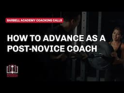 Advancement As A Post Novice Coach