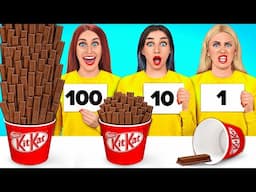 100 Layers of Food Challenge | Fantastic Kitchen Recipes by Multi DO Food Challenge