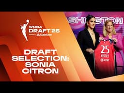 Taylor Rooks Interviews 2025 No. 3 Draft Pick Sonia Citron