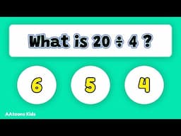 Maths Quiz for Kids | Mental Maths Quiz for Kids | Quiz Time