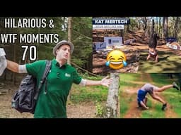 HILARIOUS AND "WTF" MOMENTS IN DISC GOLF COVERAGE - PART 70