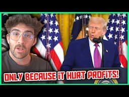 Trump BACKS DOWN On Migrant Crackdown | Hasanabi Reacts