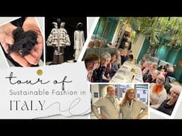Tour of Sustainable Fashion in Italy!