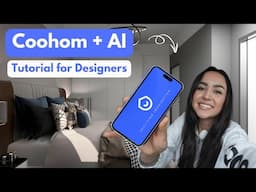 Coohom for Interior Design Visualizations using AI | Beginner Tutorial