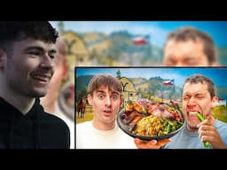 BRITS React to Two Brits trying a Real Texas Cookout!