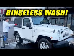 How to Rinseless Wash Outside (NO garage)! Wash/Decon/Protect Tutorial