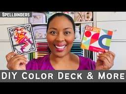 Learn Color Theory Easy w/ DIY Color Deck by Spellbinders | #teamspellbinders #neverstopmaking