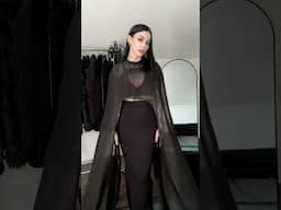 A GOTH NIGHT fit 🦇#allblackoutfit #fashion