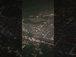 Kolkata Night View #indianairlines #shortsvideo #airplane #ytshorts #shorts #short #esteemservice