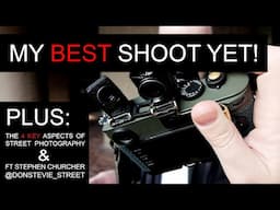 My best shoot yet! The 4 aspects of street photography. Barbican, London with Stephen Churcher.