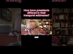 How have presidents differed in their delivery of inaugural addresses? #potus #inauguration