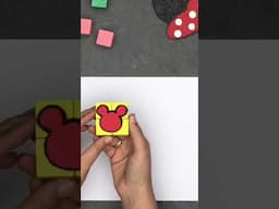 How to make a MICKEY STAMP #shorts