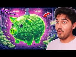 I FILLED a GIANT PIGGY BANK with $1,000,000! | Cash Cleaner Simulator [END]
