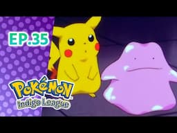 Pokémon: Indigo League एपिसोड 35: Ditto’s Mysterious Mansion | Pokémon Asia Official (Hindi)
