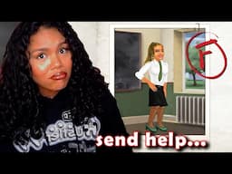 my first day back in high school went like this.... | School Days (school simulator)