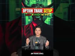 Option Trade Setup – Low से High का सफर #ytshorts #trending #crypto #hedging