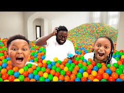 What Happens If You Turn Your House Into a Giant Ball Pit?