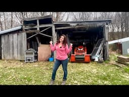 THE GREAT SHED CLEAN OUT