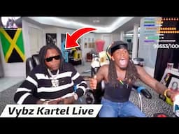 Vybz Kartel Just Crash Kai Cenat Live | Push Him Down