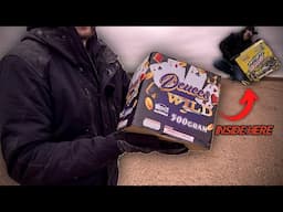 4 FIREWORK CAKES IN A BOX - High Energy Assortment