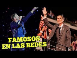 Famosos en las redes: Celine Dion sorprendió asistiendo a un concierto de Coldplay