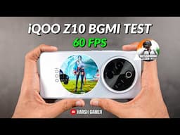 iQOO Z10 - BGMI Test, Heating & Battery Test | Best Phone Under 20000? 🤔