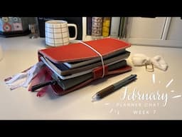 February Planner Chat and Update / Plus A Plan With Me