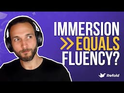 Is immersion ENOUGH to reach fluency?