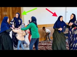"Grandma's fight with Zohreh to take Dariush's children; children's concerns"
