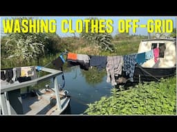 593. Making HOLES in my hull sides - PLUMBING my washing machine