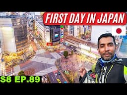 Dream Ride in Tokyo on First Day 🇯🇵 S8 EP 89 | Pakistan to Japan Motorcycle Tour