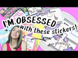 I'm OBSESSED With These Stickers! | Kellofaplan New Release Flip-Through & Plan With Me