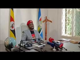 H.E Bobi Wine Ayanukudde Muhoozi Kubyokuwamba Abakuumibe