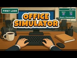 Office Simulator First Look - Welcome Back to the Life of an Intern!  Episode 1
